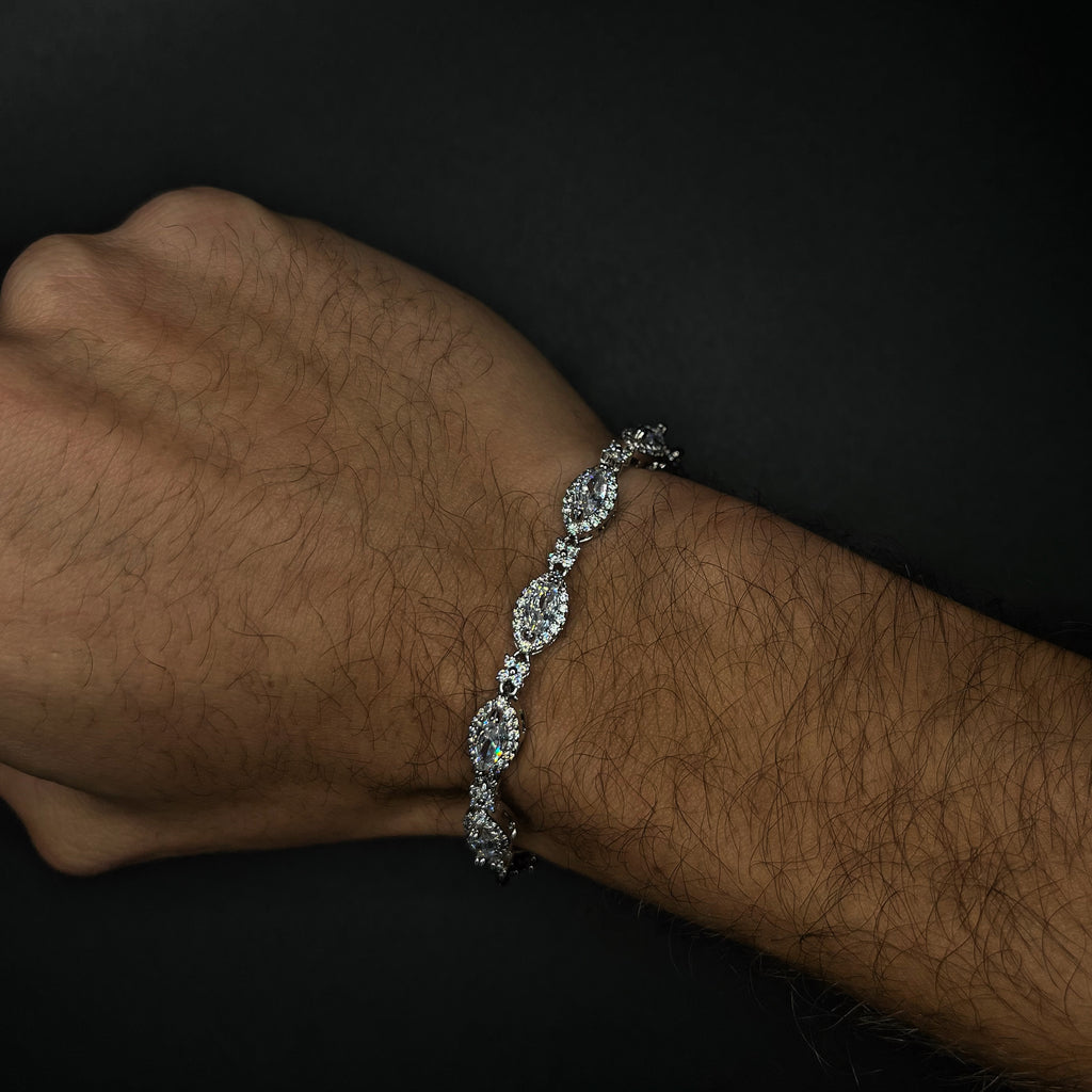 Flower Eye Drop Bracelet