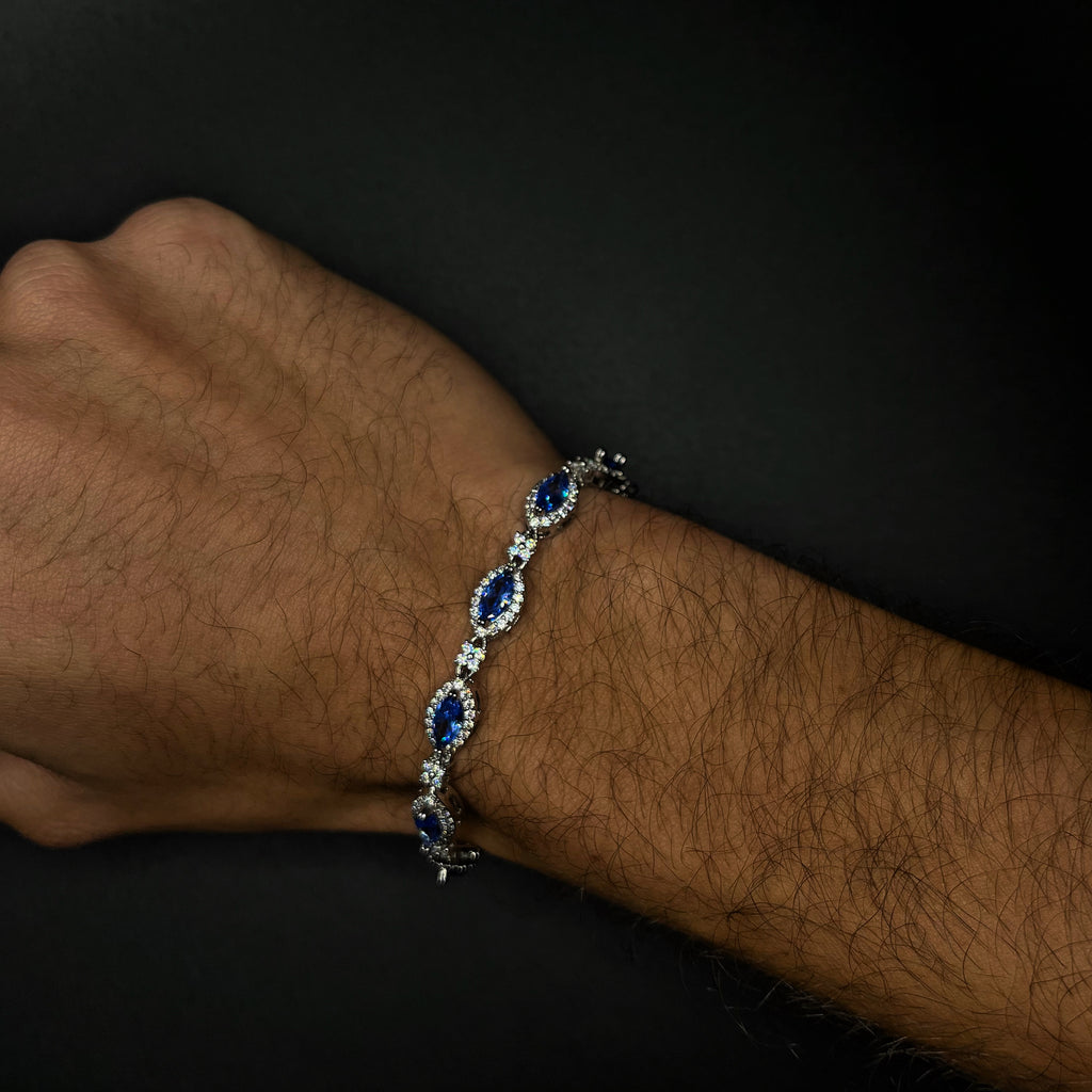 Flower Eye Drop Bracelet