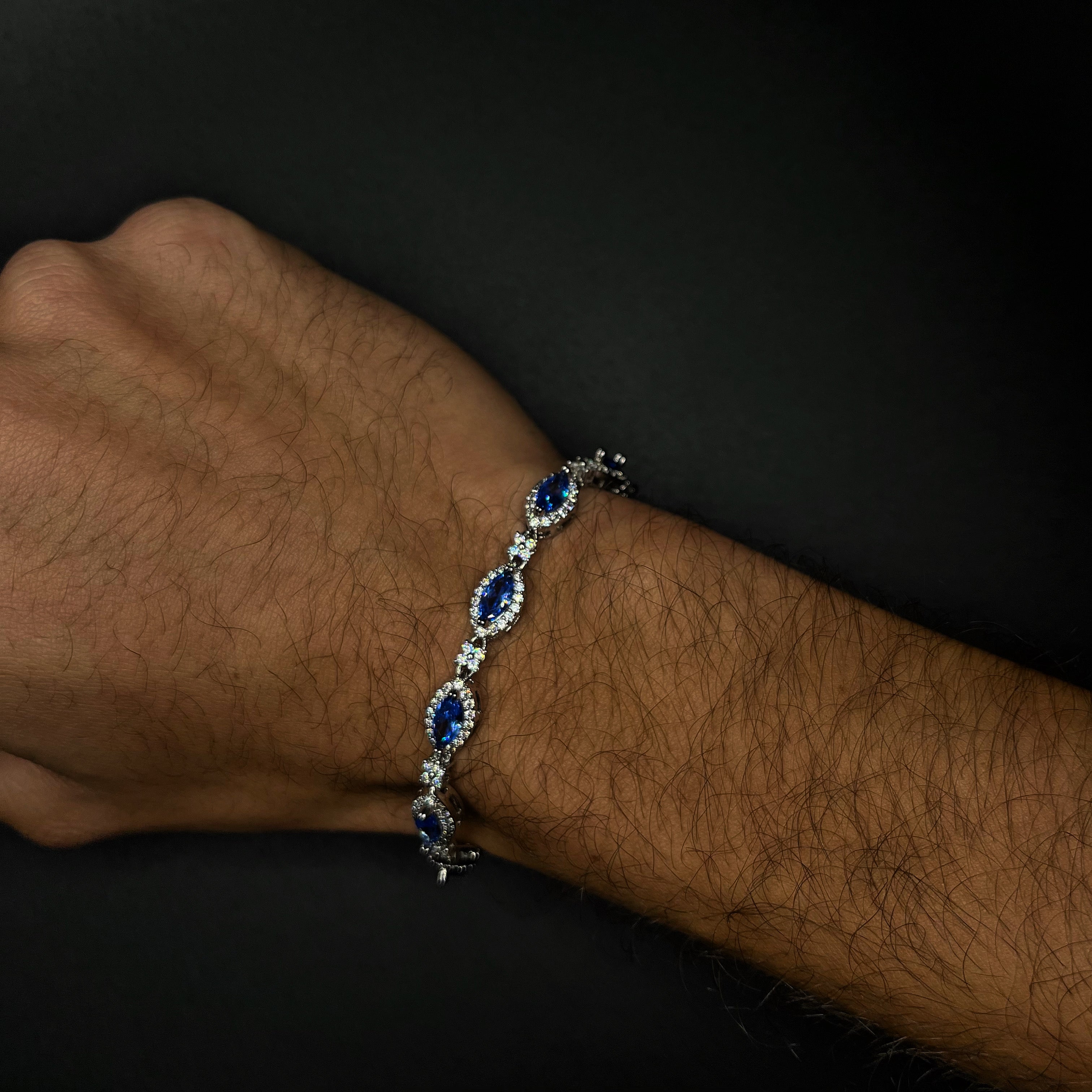 Flower Eye Drop Bracelet