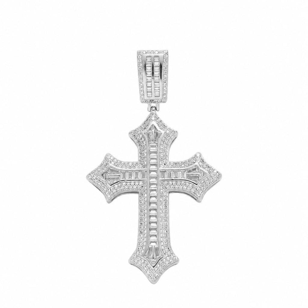 5MM Crystal Cross Chain