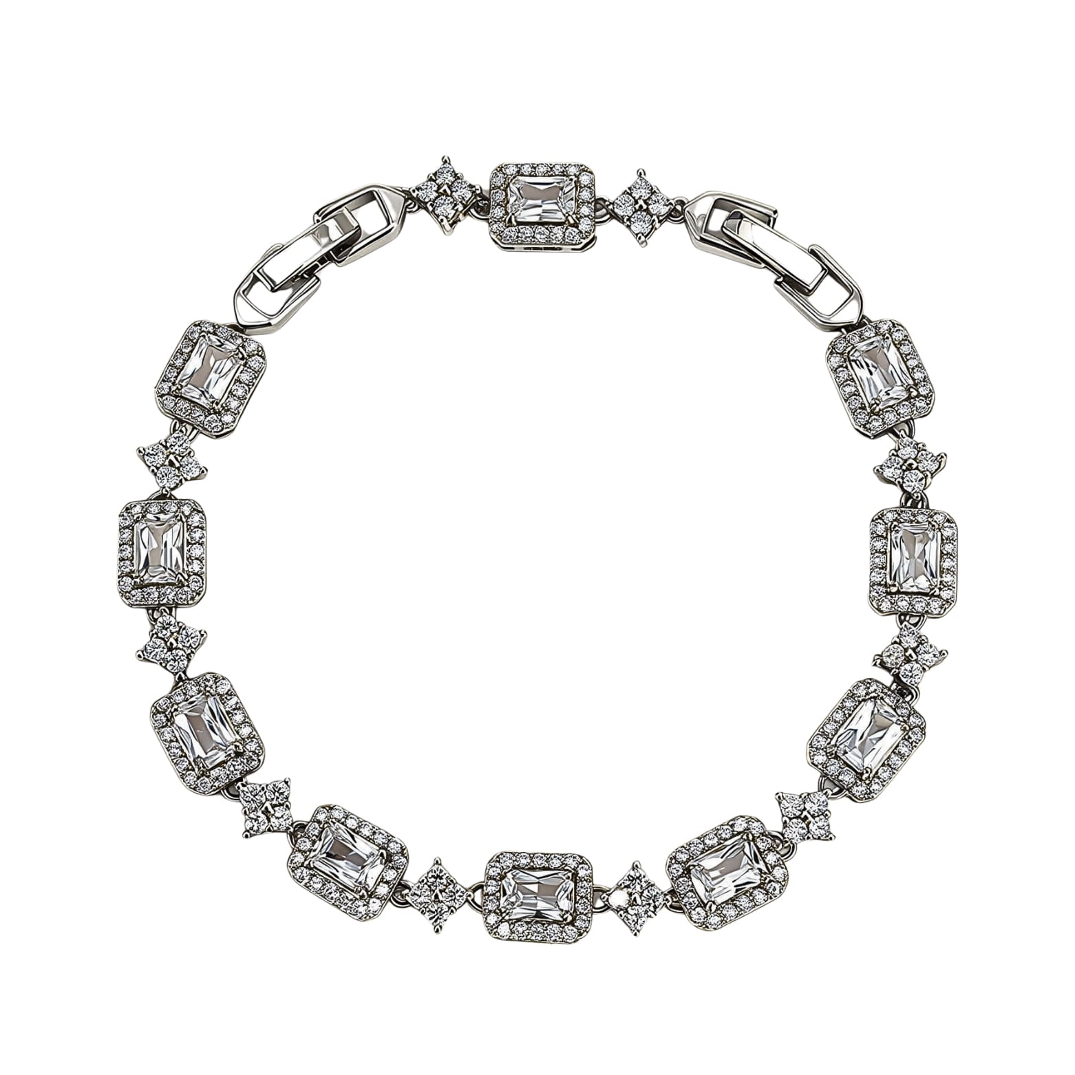 Square Star Drop Bracelet