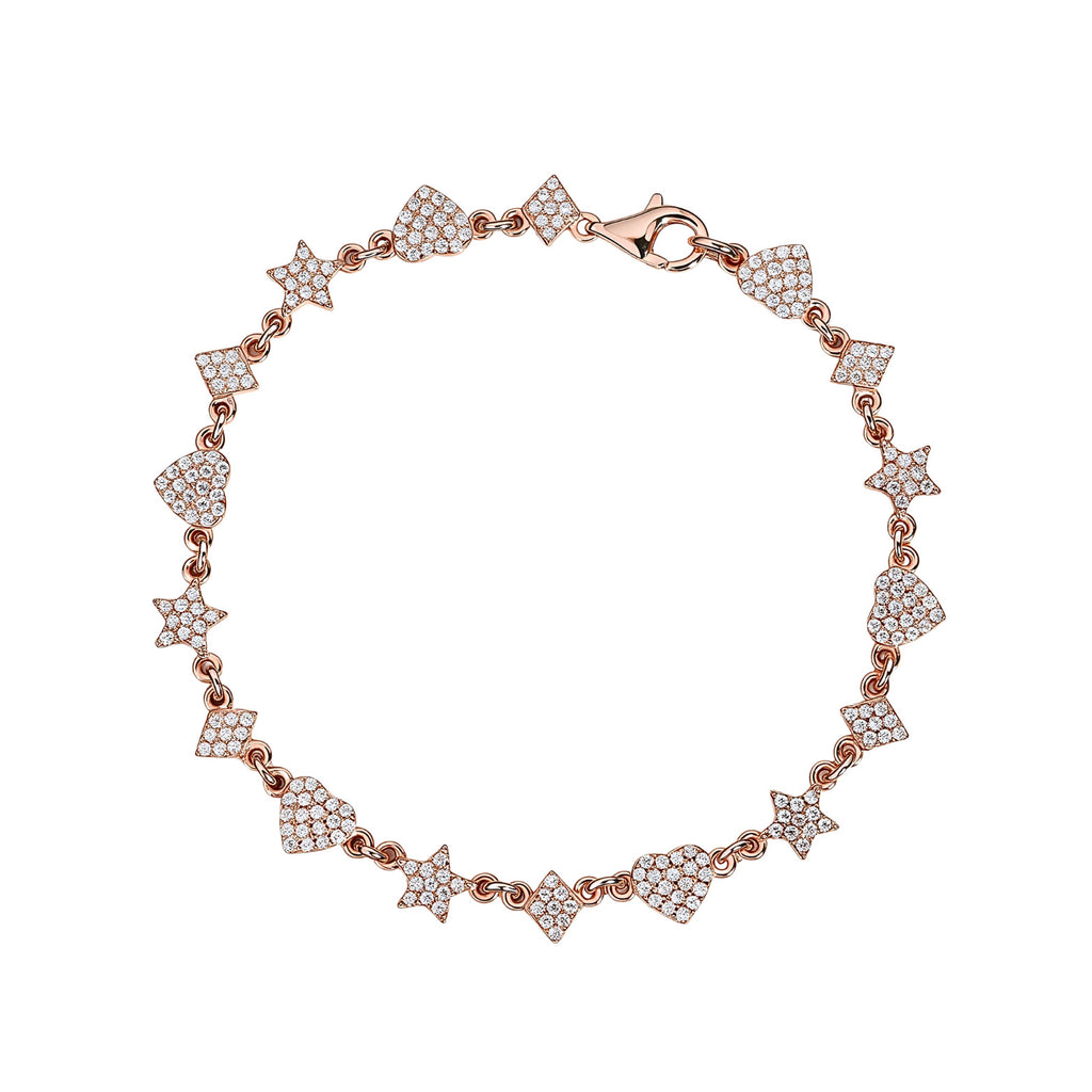 925 Sterling Silver StarLove Bracelet