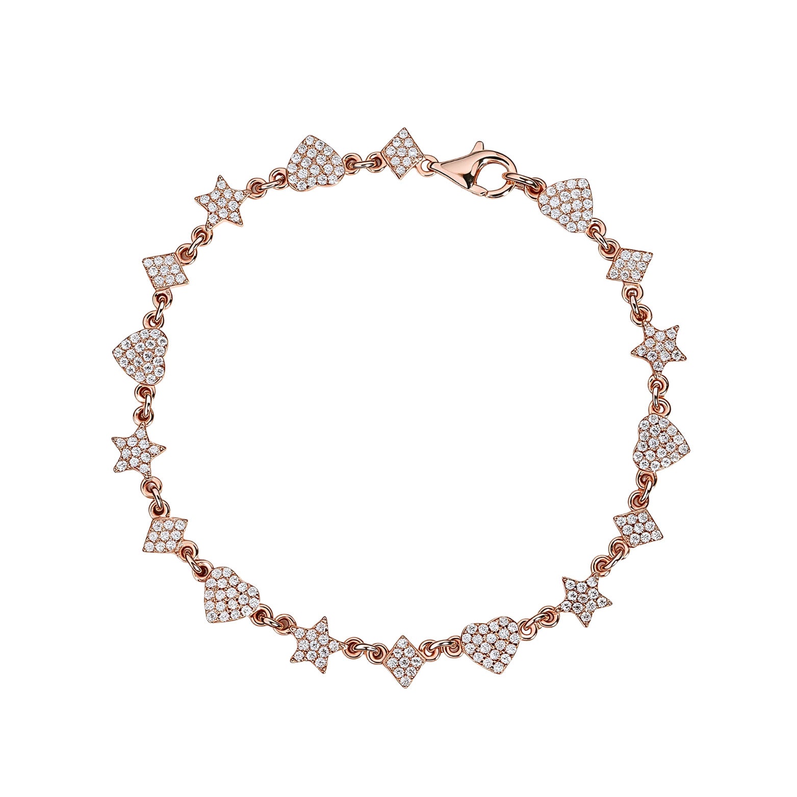 925 Sterling Silver StarLove Bracelet