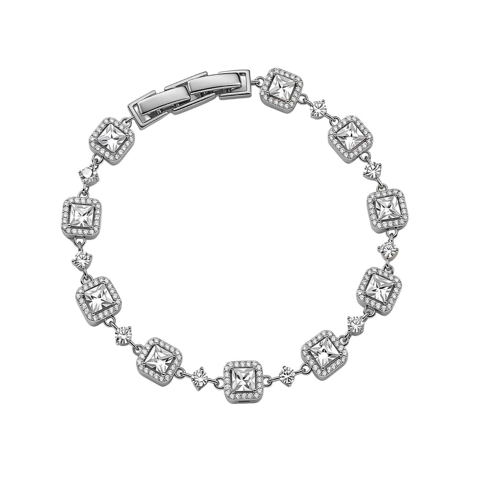 Cubic Ice Bracelet