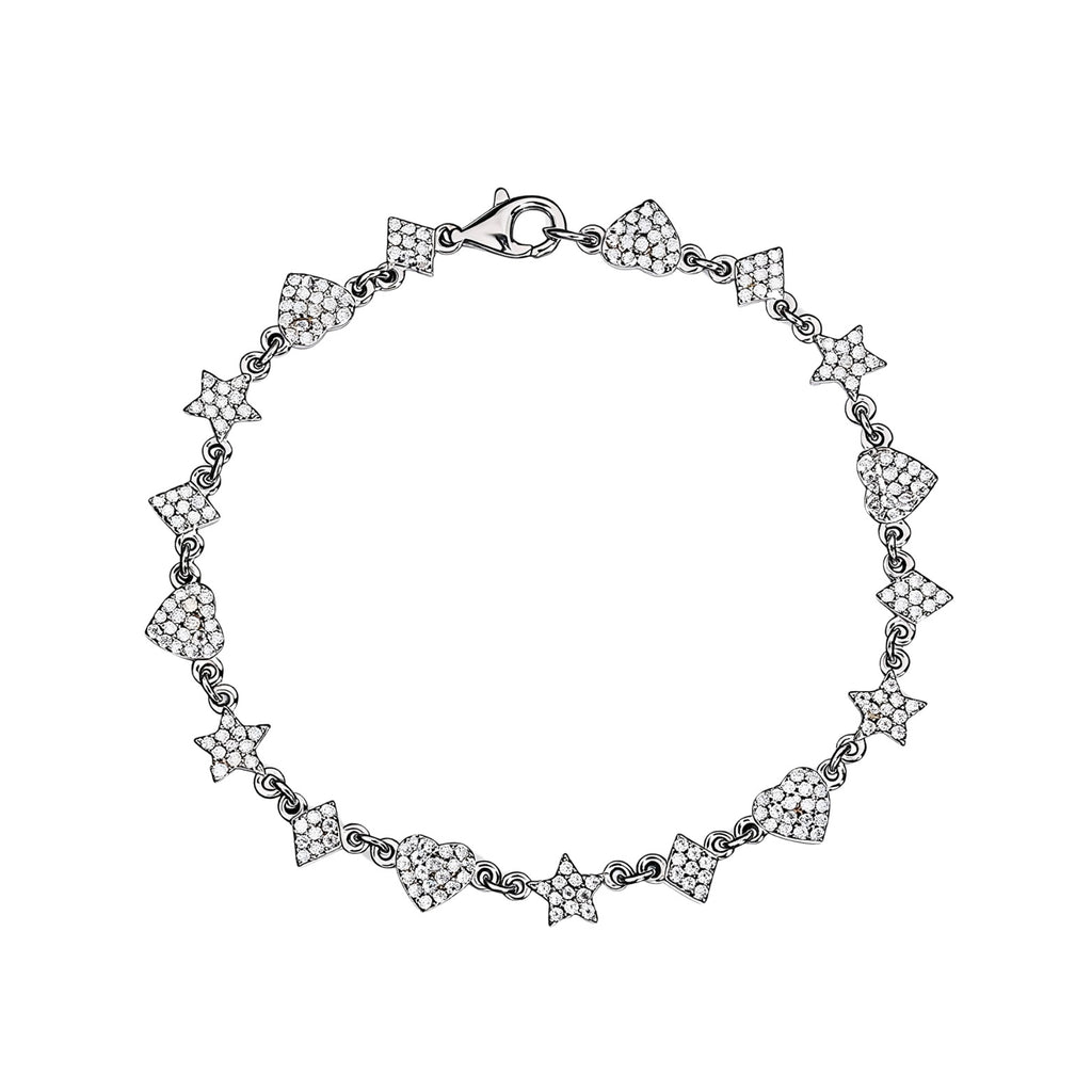 925 Sterling Silver StarLove Bracelet