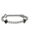 Clover Frost Tennis Bracelet