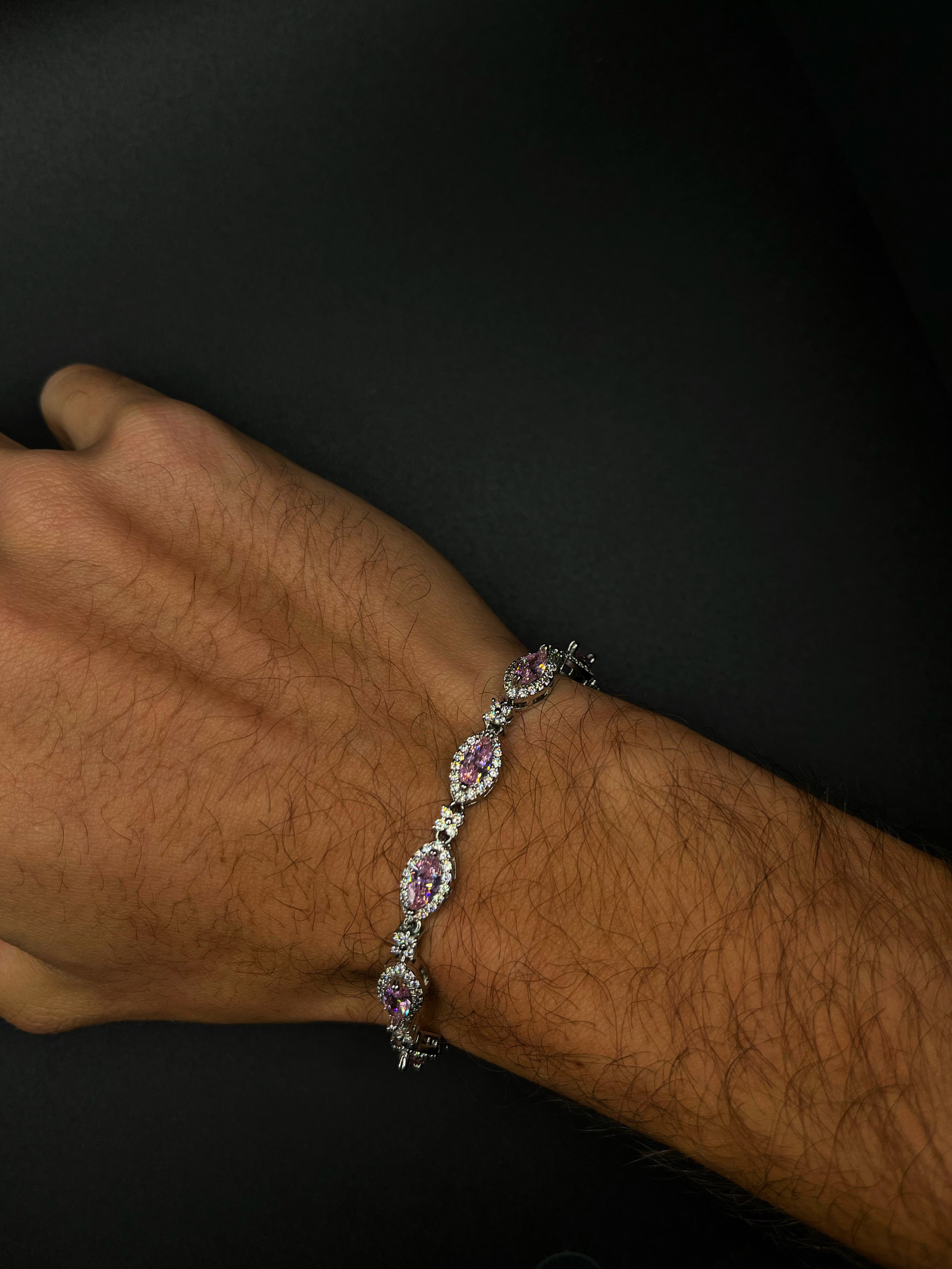 Flower Eye Drop Bracelet