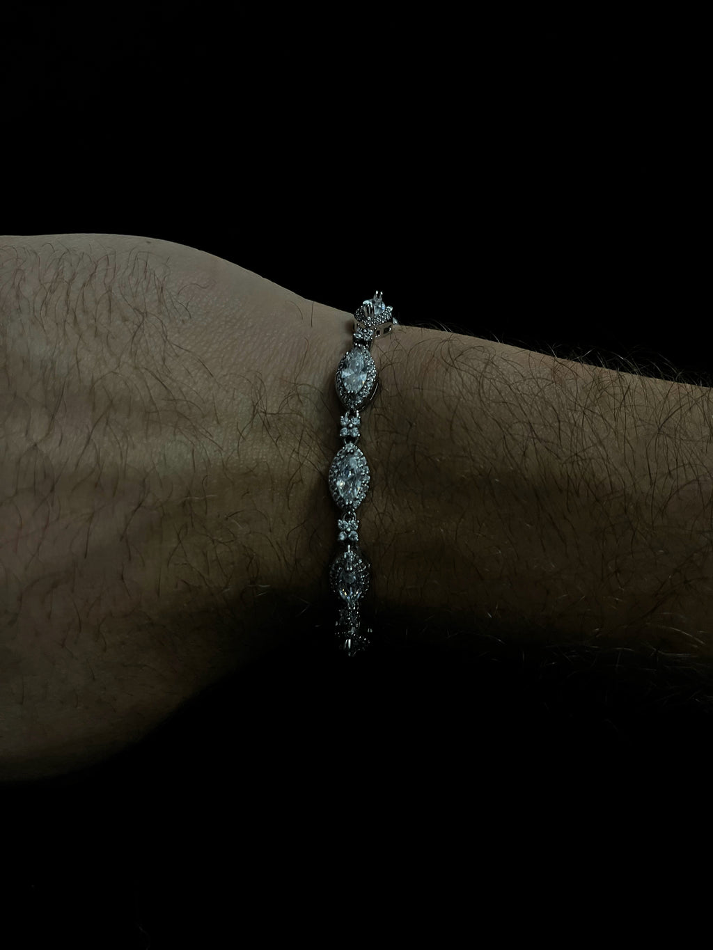 Multi Flower Eye Drop Bracelet